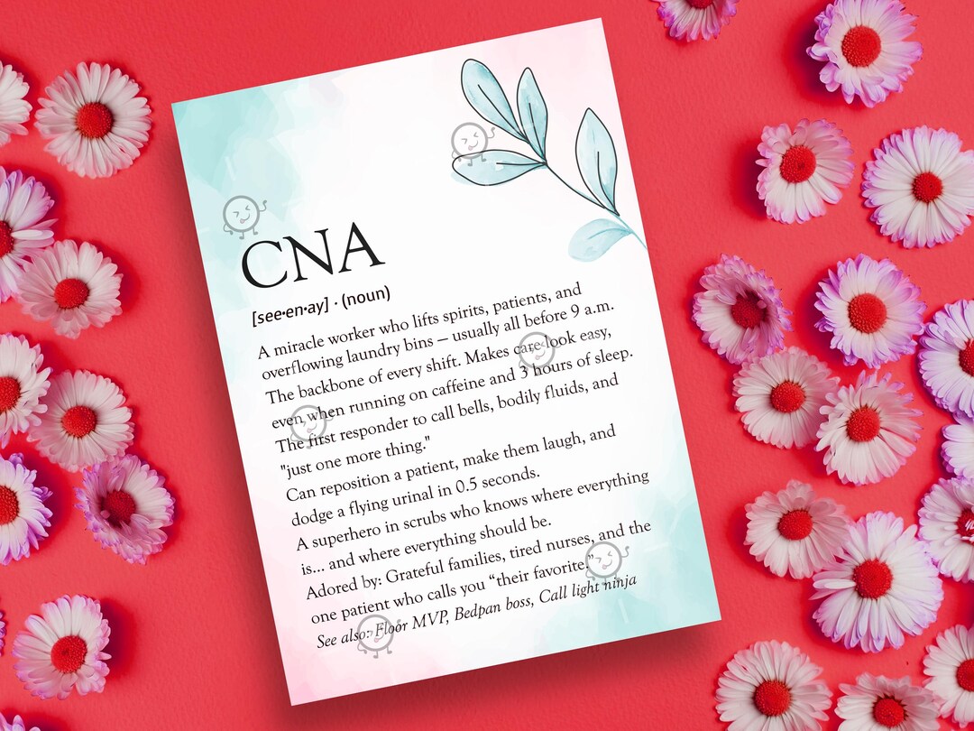 Cna Incentive CNA Week Sign Printable, Certified Nursing Assistant Gift, CNA ...