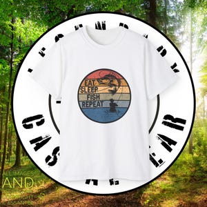 Eat, Sleep, Fish, Repeat Ultra Cotton Tee