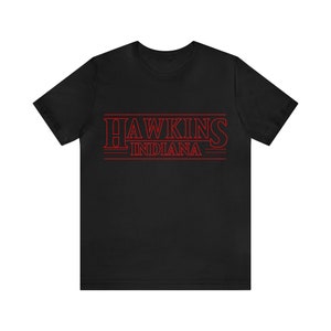 Hawkins Indiana Jersey Short Sleeve Tee