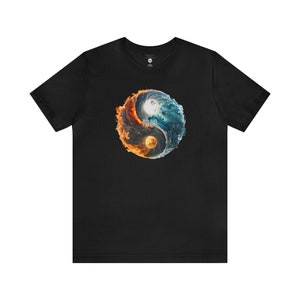 Yin yang Jersey Short Sleeve Tee