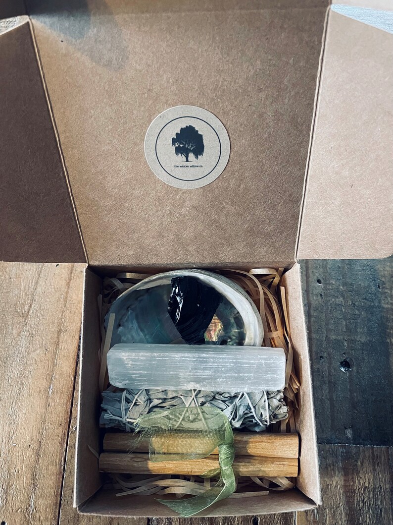 Sage Smudge Kit, New Home Blessing, New Beginnings', Energy Cleansing