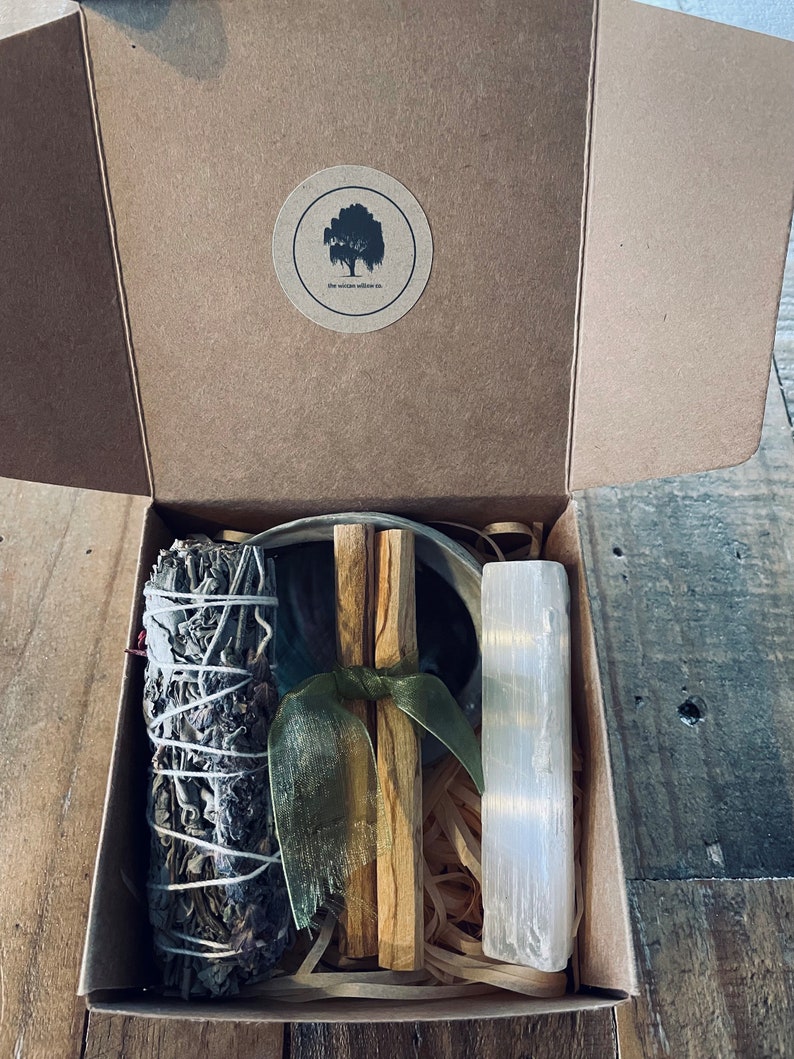 Sage Smudge Kit, New Home Blessing, New Beginnings', Energy Cleansing