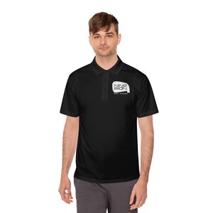 Men&#39;s Sport Polo Shirt / NineIronApparel / Golf Polo / Golf Gift / Golf Lover / For the golfer / Golf Apparel