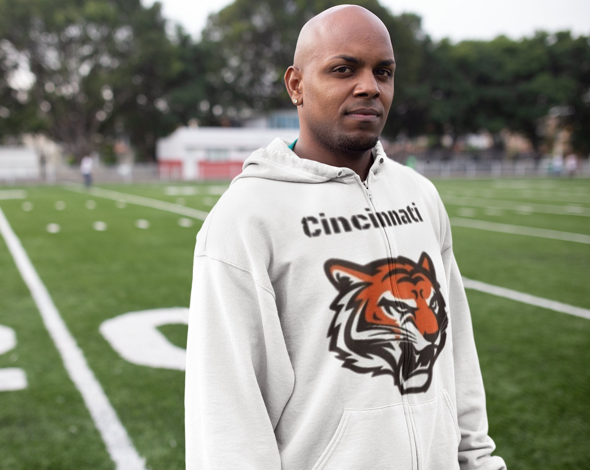 Bengals hooded sweatshirt hot sale