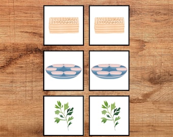 Passover Memory Game/Passover Seder Matching Game