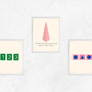 Montessori Wandkunst/ Inspirierendes Zitat/ 8x10in