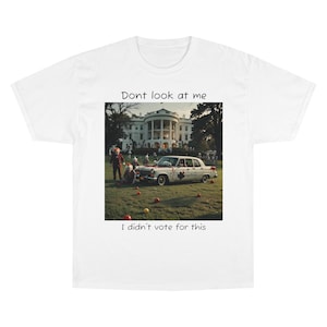 Circus Apparel Collection: Clown Car Champion Graphic T-Shirt, Funny Circus Tee, Political Humor
