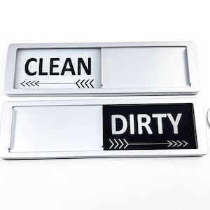 Clean and Dirty Sign Dishwasher Magnet,Kitchen Decor, Kitchen Magnet, Dish Magnet, Housewarming Gift, Home Decor, Holiday Gift