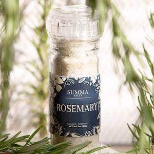 Rosemary Infused Sea Salt: Gourmet Herb Seasoning