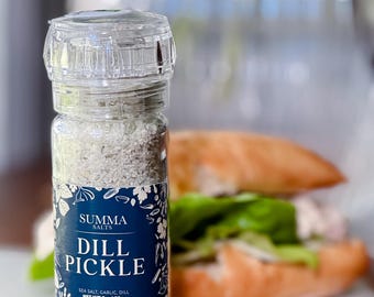 Dill Pickle Salt | Refillable Grinder