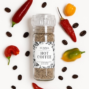 Hot Coffee Salt – Espresso & Pepper Sea Salt Blend