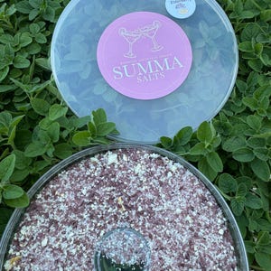 Lemon Elderberry Margarita salt