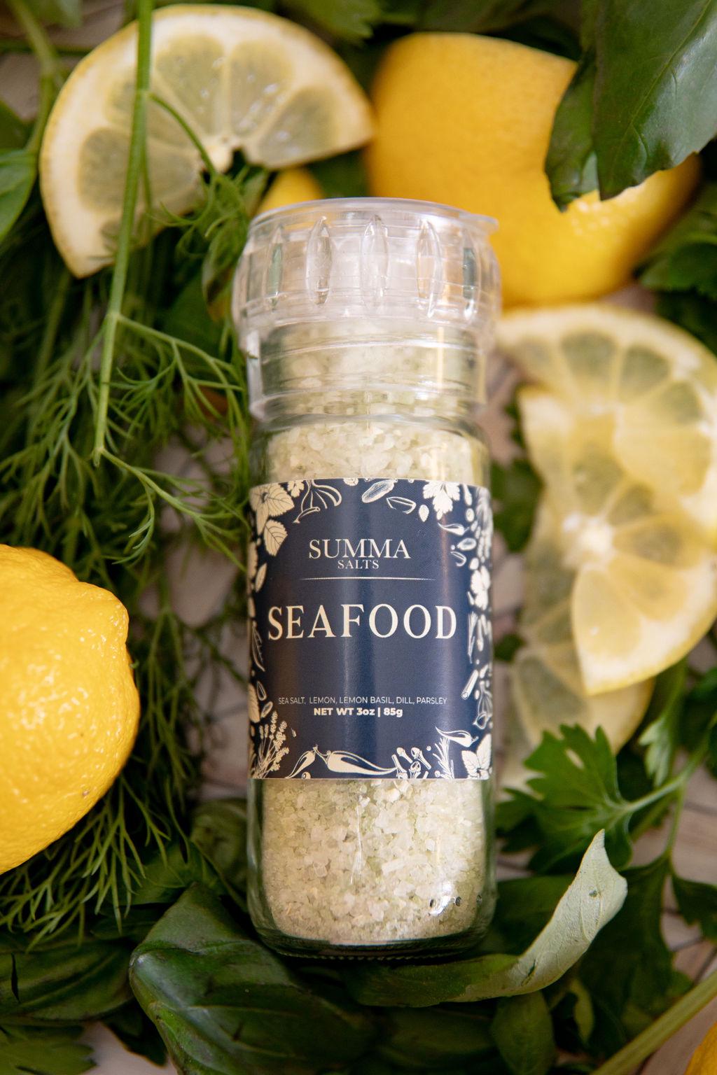 Coastal Herb Salt – Lemon, Dill, Basil & Parsley