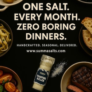 Salt of the Month Club – 12 Small-Batch Gourmet Salts Delivered in 4 Seasonal Boxes