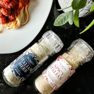 Italian Lovers Giftbox | Handmade Herb Salt Set