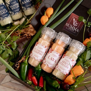 Spicy Lovers Salt Gift Box - 3 salts with  an incredibly delicious kick