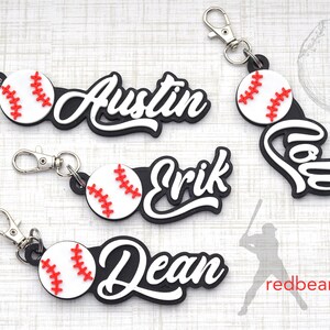 Baseball Taschenanhänger Schlüsselanhänger-Baseball Rucksackanhänger-Baseball-Teamgeschenk-Baseball-Team-Geschenk-Baseball-Party-Geschenk-Baseball-Trainer-Geschenk