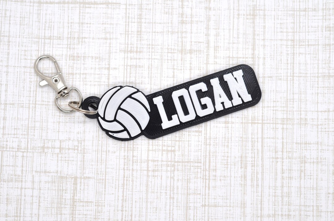 Personalized Volleyball Bag Name Tag Gift for Girls Boysvolleyball