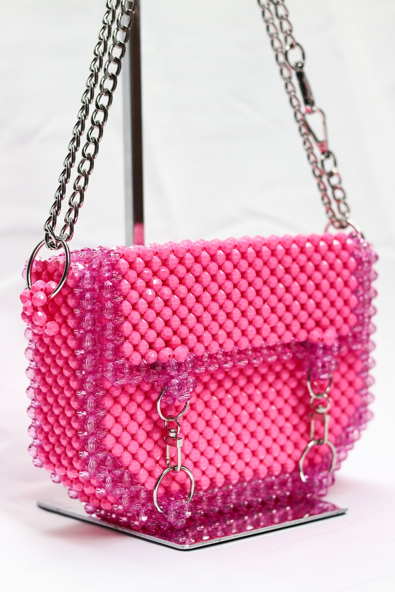 Bead Bag Beaded Bag Bead Purse Beaded Purse Beaded Handbag Etsy