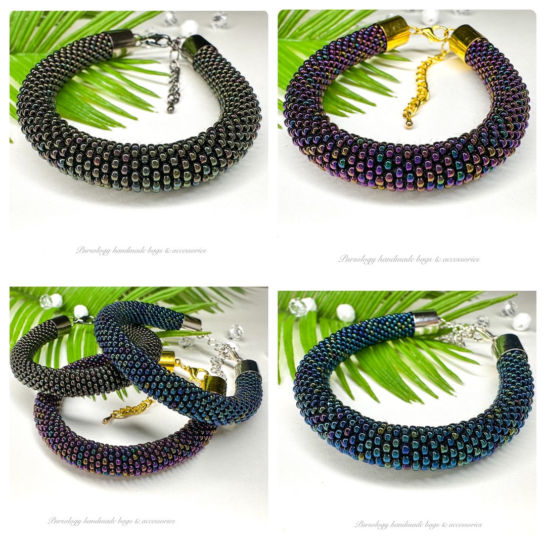Bead Bracelets Luxury Bracelets Beaded Bracelets Luxury Etsy
