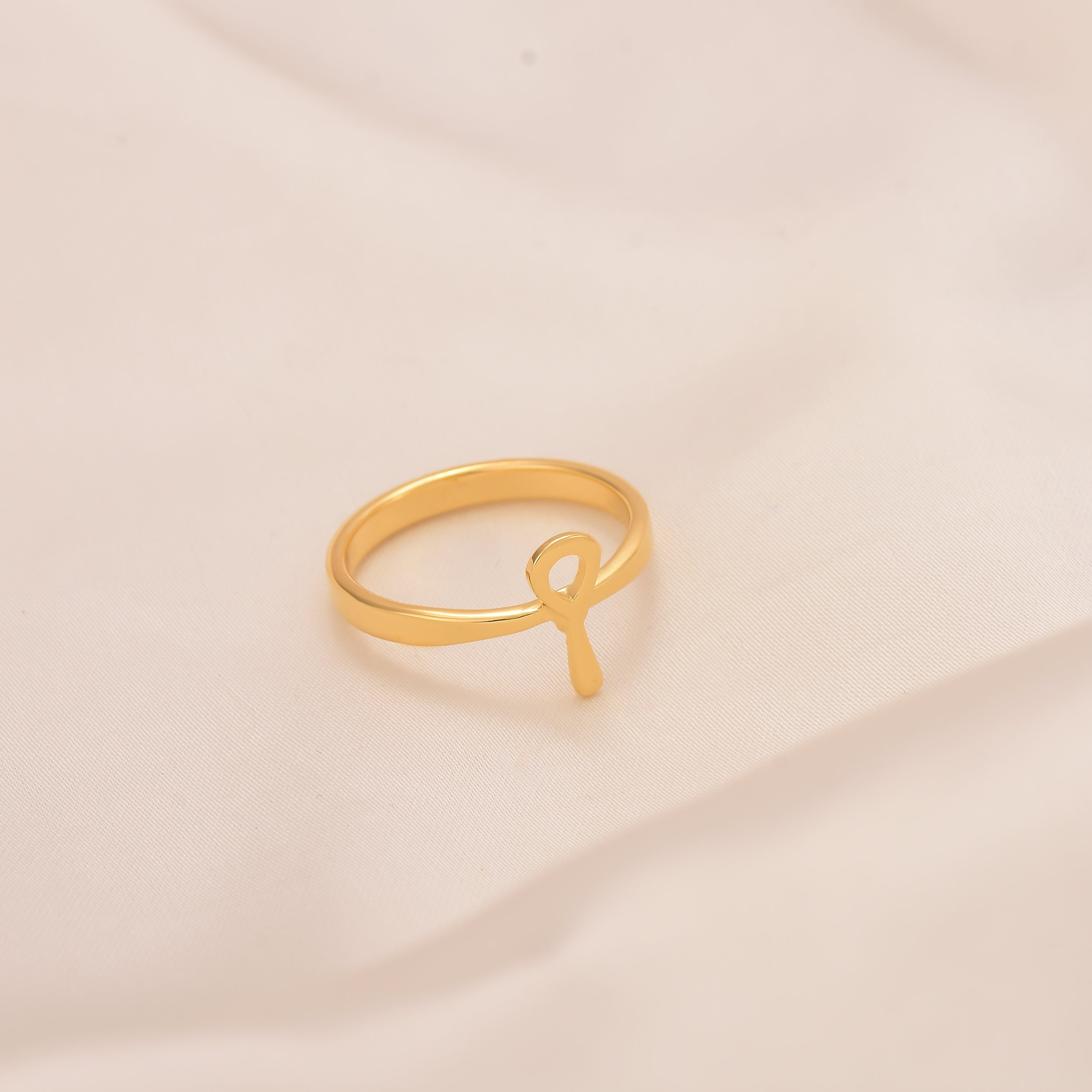 Ankh Ring Egyptian Ankh Ring Key of Life Ring Cross Ring Etsy