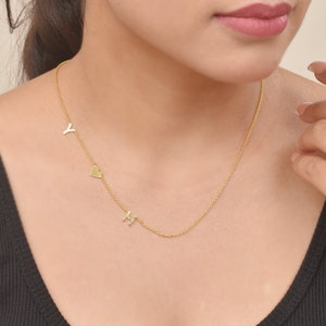 Personalized Name Necklace, Initial Necklace, Letter Necklace, Custom Necklace, Wife Gifts, Gifts For Mom, Minimalist, Christmas Gift