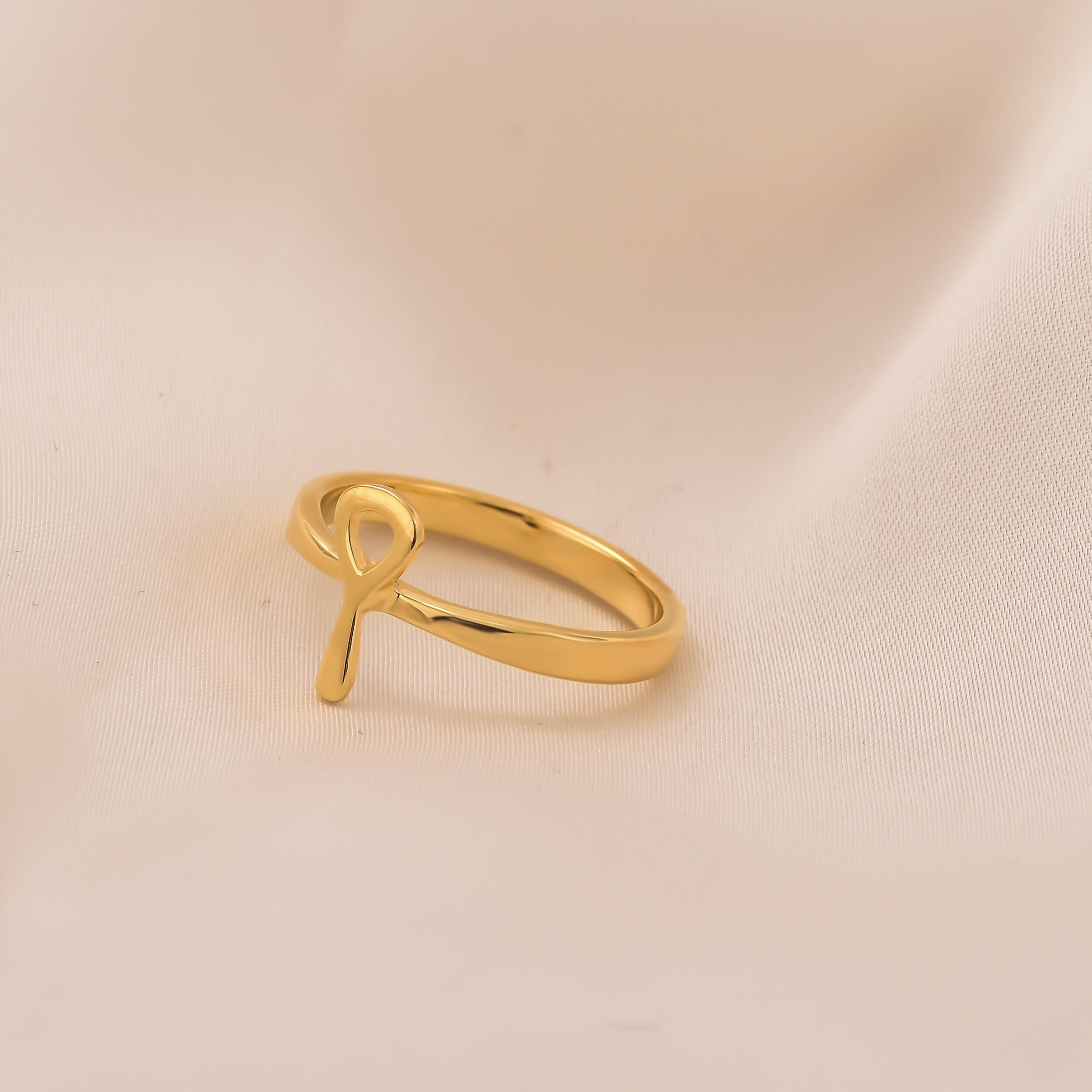 Ankh Ring Egyptian Ankh Ring Key of Life Ring Cross Ring Etsy