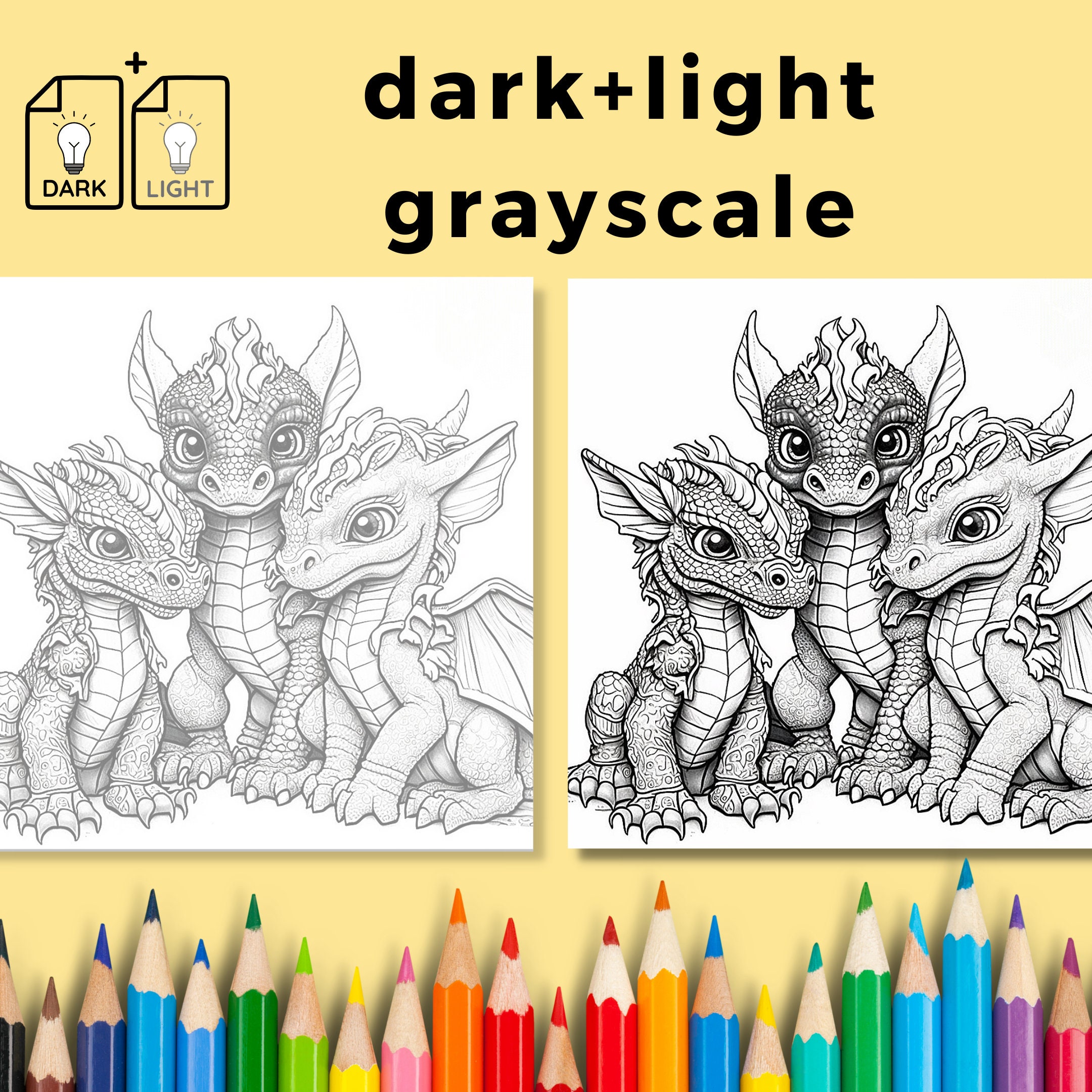 Coloring Games Baby Dragons 20 Coloring Pages Printable Holiday Games ...