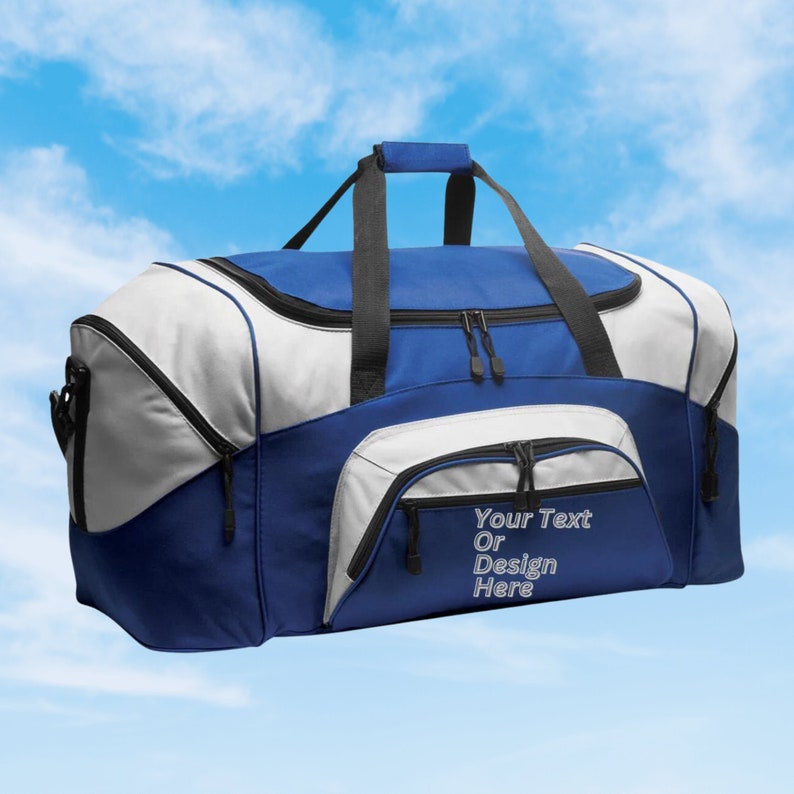 Duffle Bag Personalized Duffle Bag Sports Duffel Bag Custom Etsy