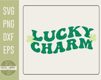 Lucky Charm | svg file, st Patrick's day t shirt design, cute lucky charm digital download, st. pattys day, luck of the Irish