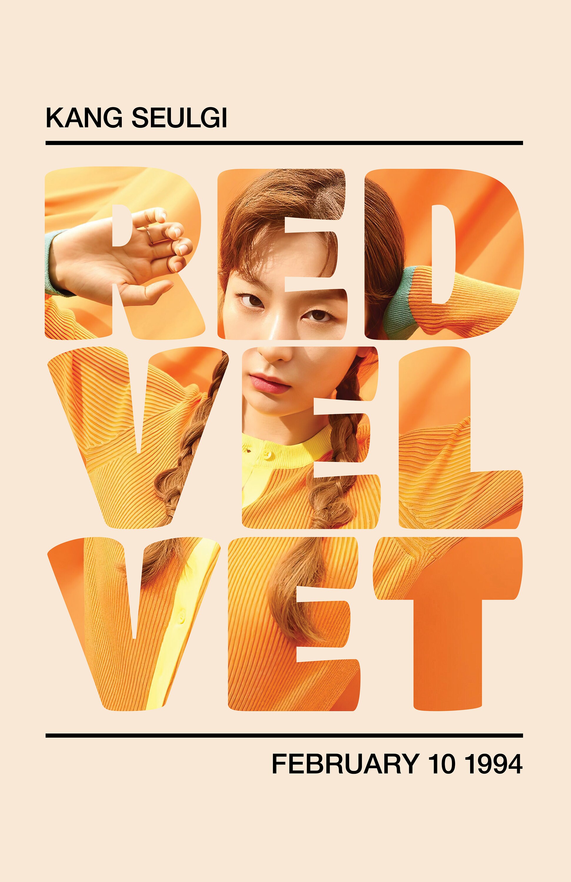 Red Velvet Poster Seulgi Wall Decor Etsy