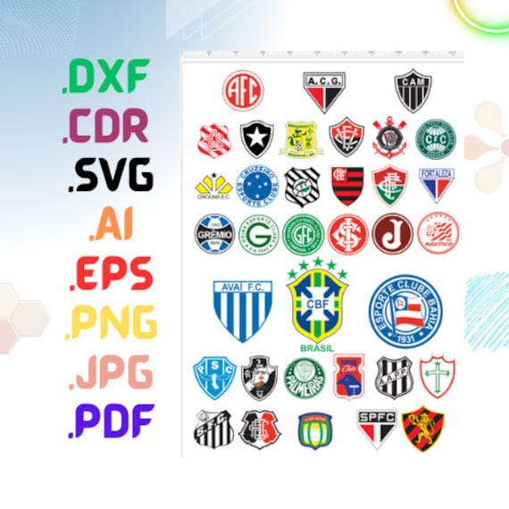 Brazilian Football League Teams Bundle Files Team .jpg .png 