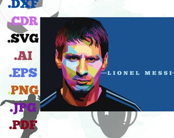 Argentina Worldcup 2022, Messi,Lionel Messi Svg,Lionel Messi Png,Messi Clipart, Sublimation png,Silhouette,Layered
