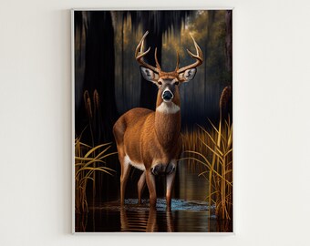 Król bagien, jeleń wirginijski