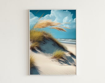 Crescent Beach Sea Oats i wydmy piaskowe