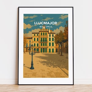 llucmajor Poster, llucmajor Druck, llucmajor Illustration, llucmajor Kunst