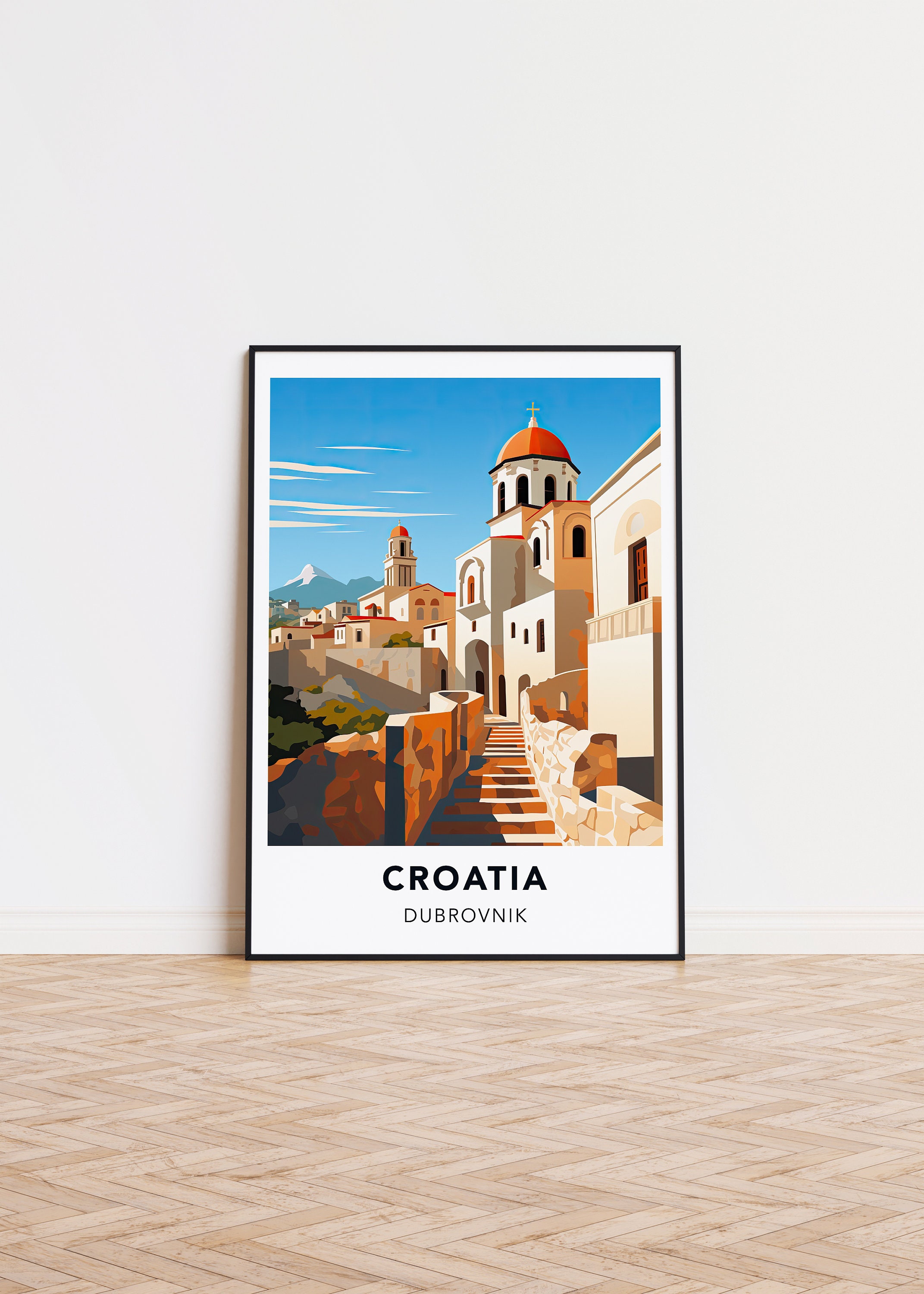 Poster for Sale mit Kroatien Hrvatska Autokennzeichen von HAKVS