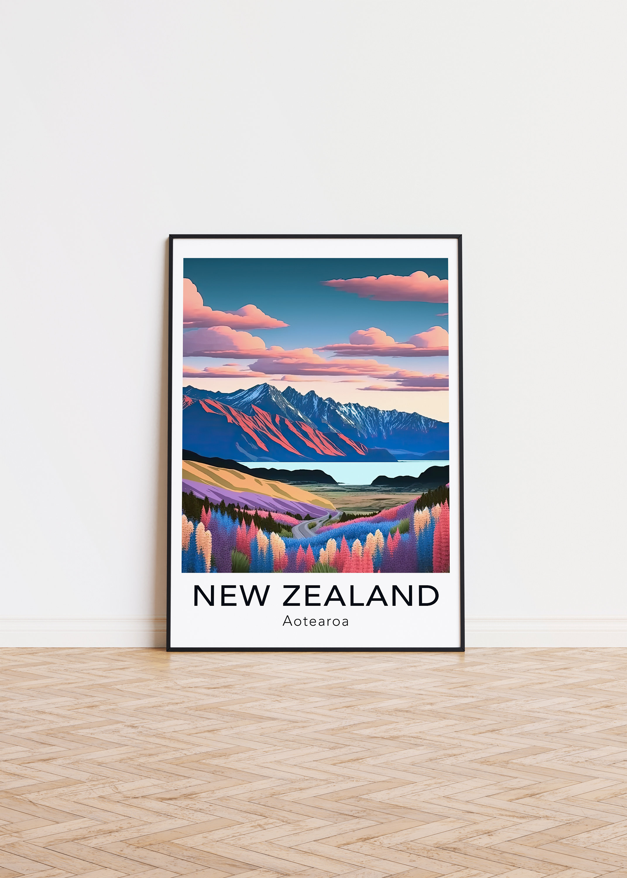 måtte Betjening mulig koloni New Zealand Print - Etsy