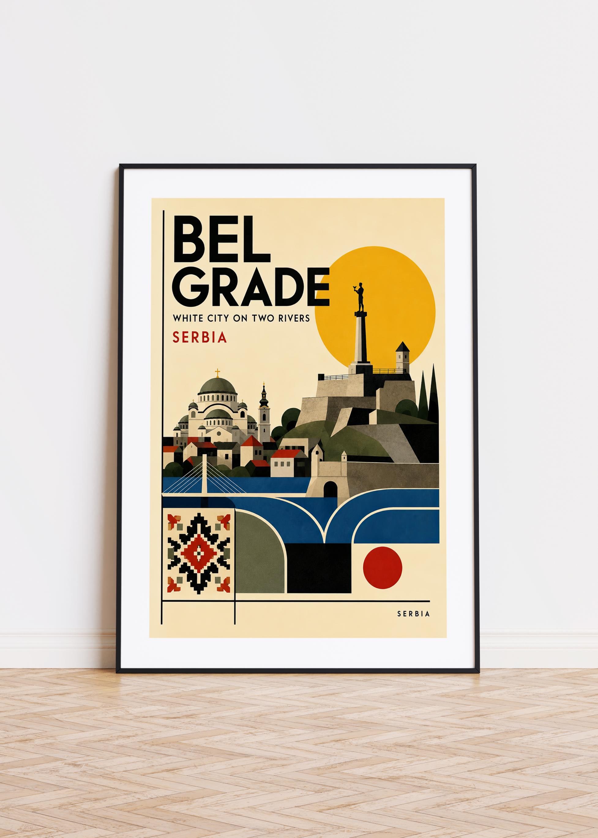 Belgrade Poster - Etsy