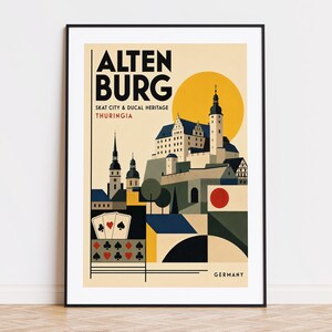 アルテンブルク（ドイツ）の旅行ポスター アルテンブルクのポスター