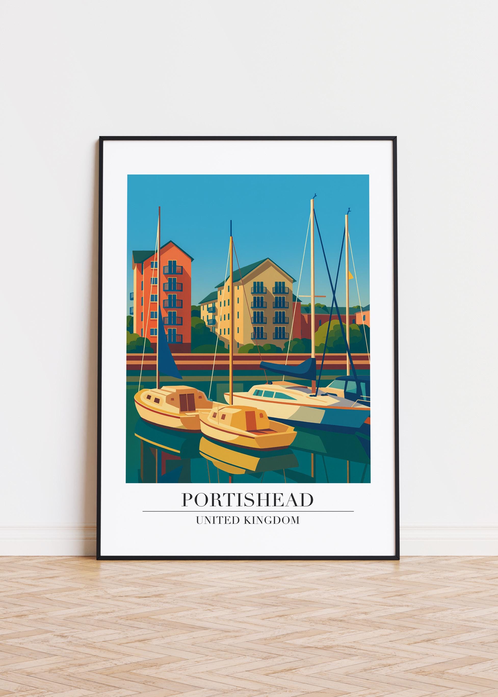 Poster In Metallo Vintage Portishead - Targa Retrò 30x20 Cm Per Arredamento Bar E Casa - 2