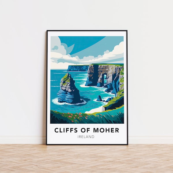 Cliffs of Moher Poster - Designed in Deutschland, gedruckt in 32 Ländern der Welt für einen schnellen weltweiten Versand!