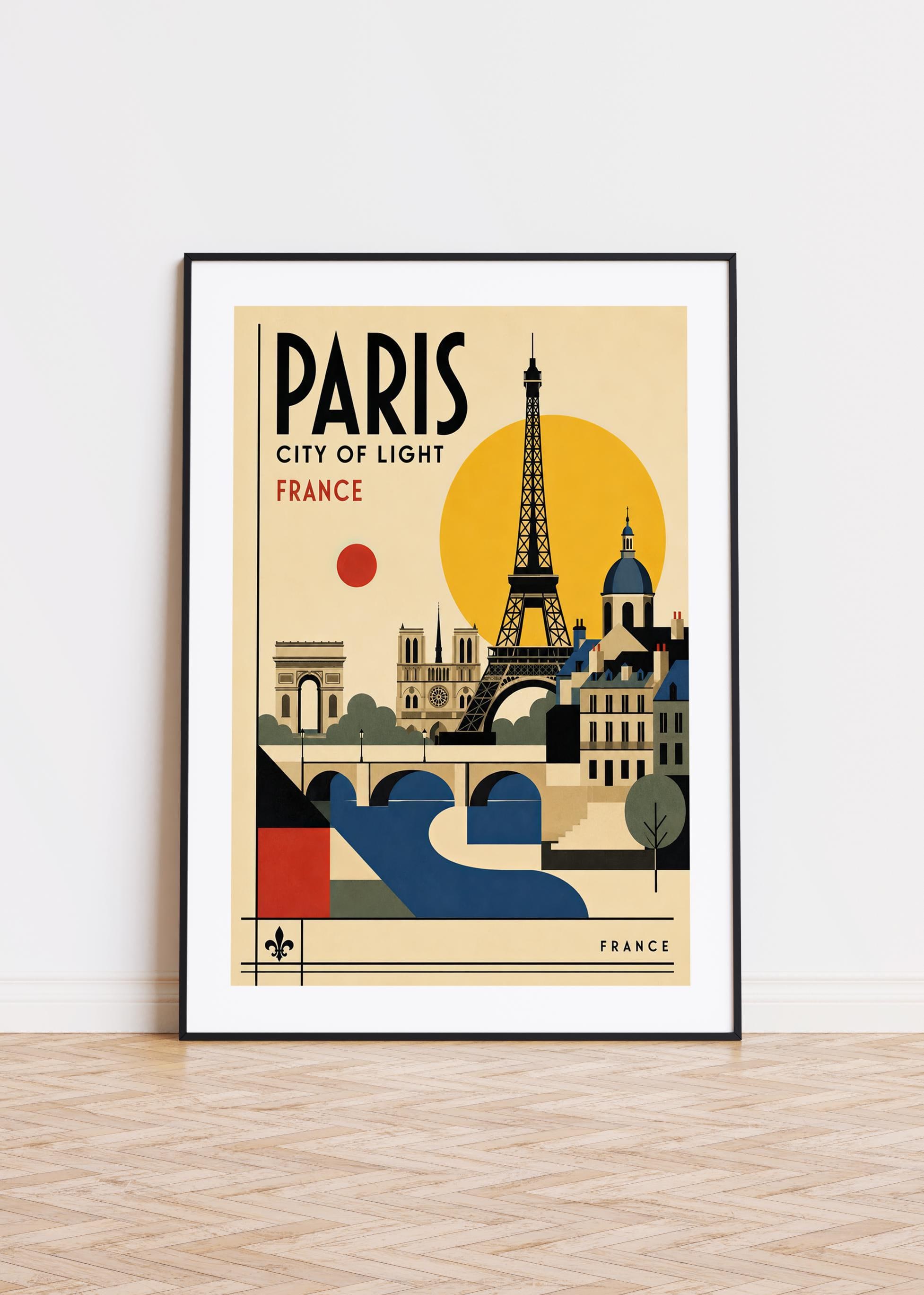 Vintage Paris Poster - Etsy
