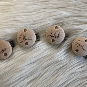 Pacifier clip personalized