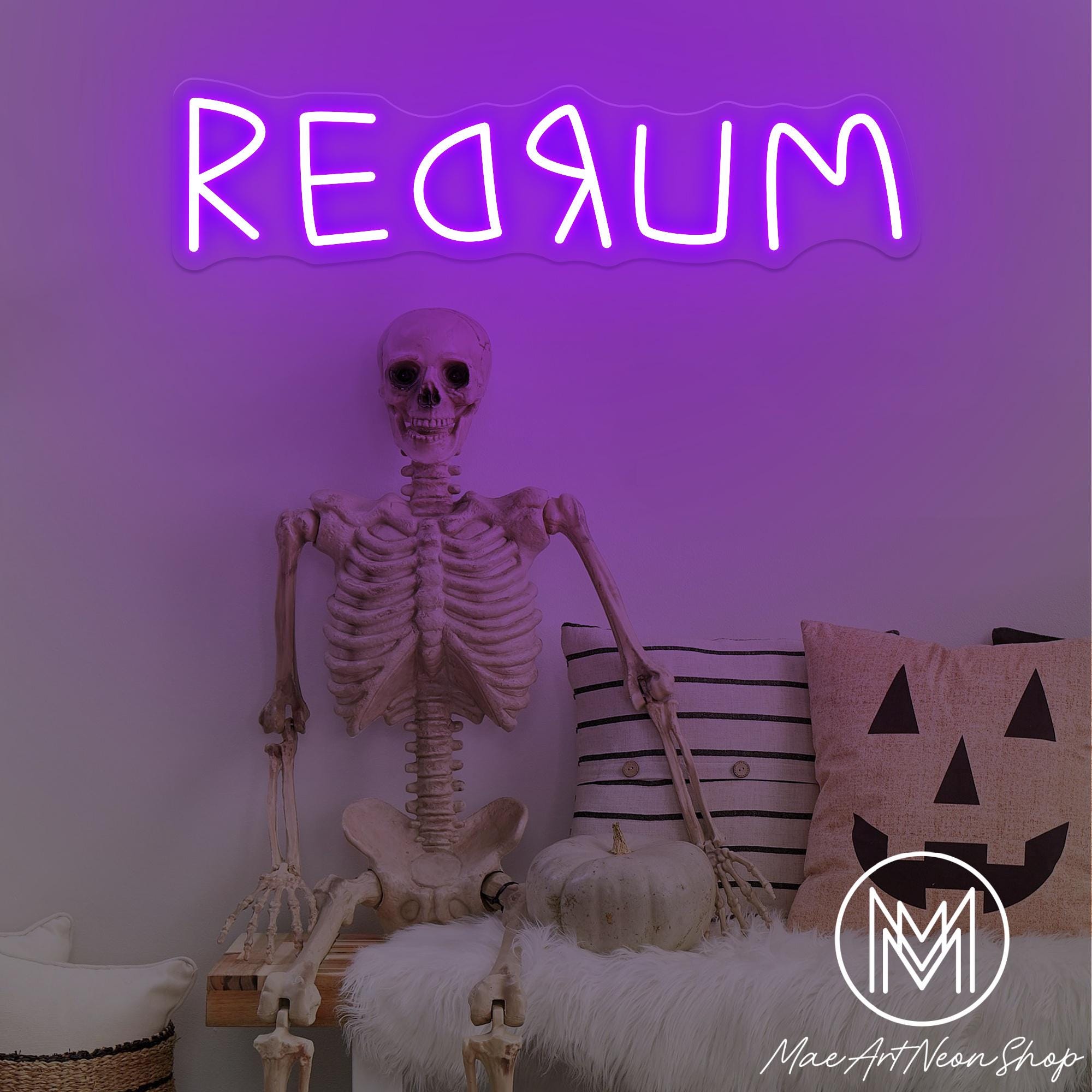 Redrum Neon Sign, Horror Neon Sign, Horror Wall Light, Horror Decor, Dark Art Decor, Creepy Room Decor, Horror Movie Lover Gift, Halloween Redrum Neon Sign, Horror Neon Sign, Horror Wall Light, Horror Decor, Dark Art Decor, Creepy Room Decor, Horror Movie Lover Gift, Halloween