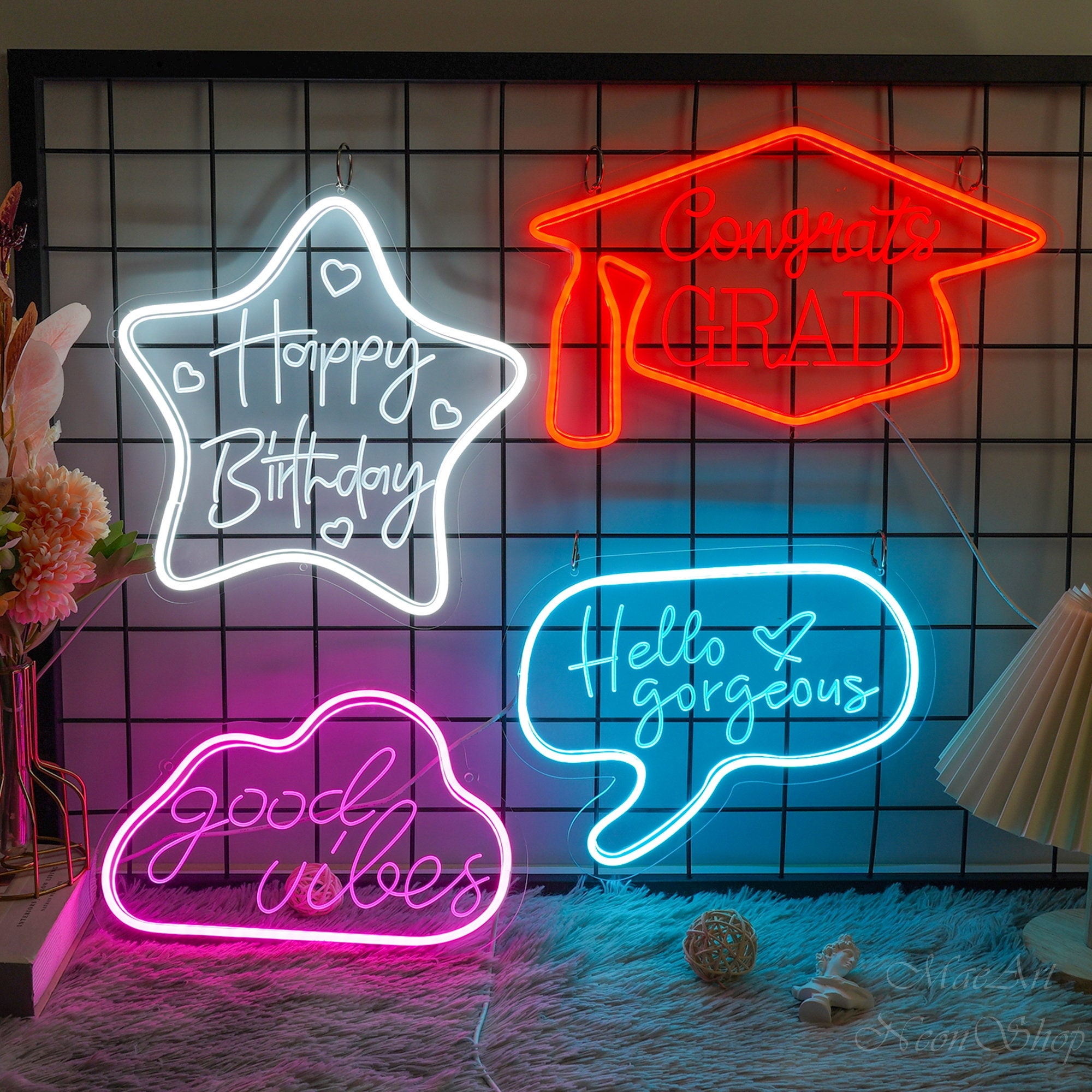 3D Engrave Art Sign Neon Signs Mini Neon Sign USB Led Etsy