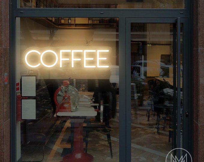 Coffee Neon Sign Custom Coffee LED Light Coffee Bar Sign Coffee Shop Wall Decor Cafe Bar Decor Coffee Shop Wall Art Gifts for Opening Cafe