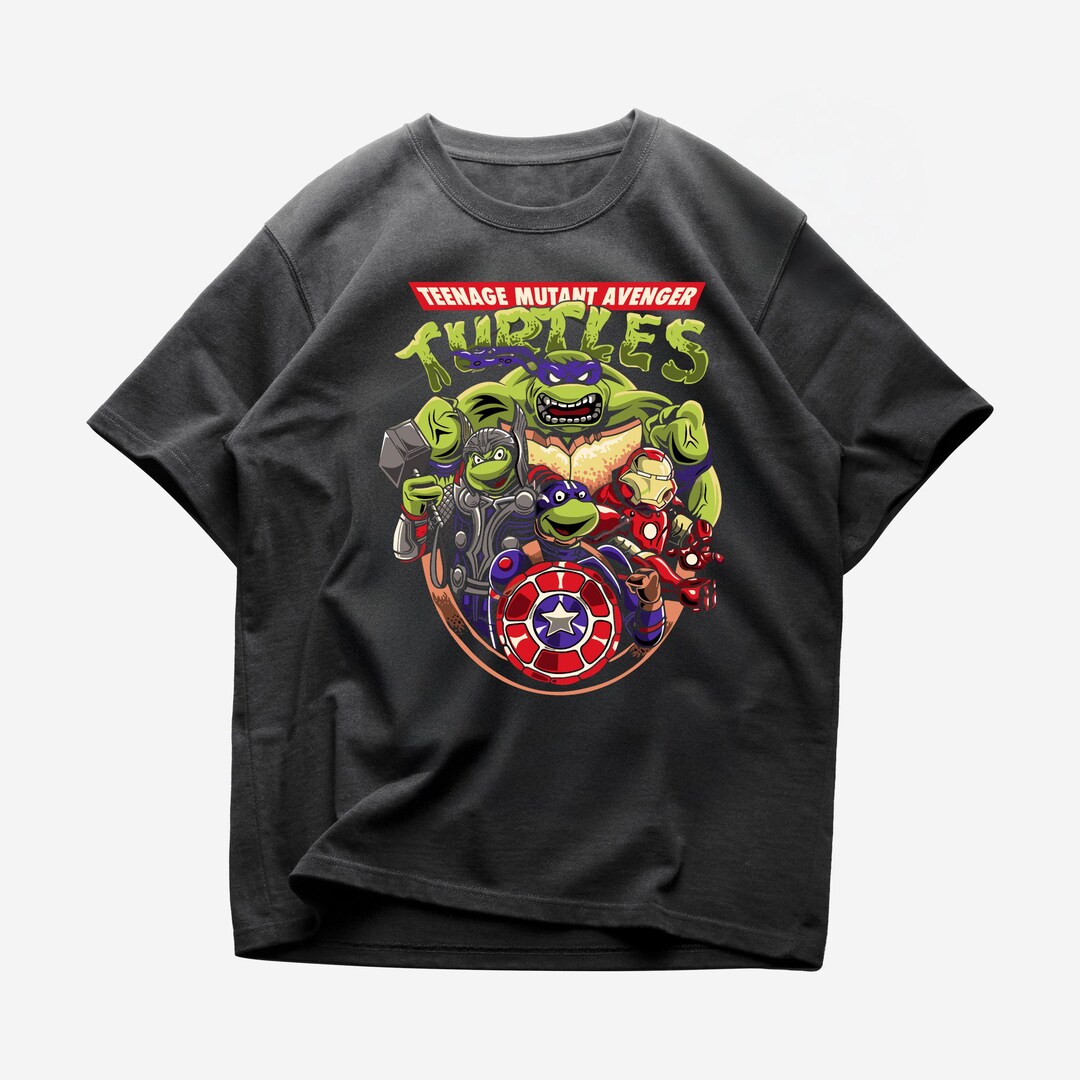 Teenage Mutant Ninja Turtles Shirt A344, TMNT Graphic Tee, Funny ...
