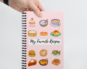 Recipe Book Cook Book Gift for Friend Gift for Mom Birthday Gift Mother's Day Gift, Cook Book.