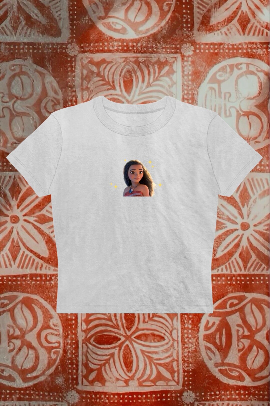 Disneys Moana Micro Rib Baby Tee - Etsy